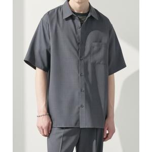 uvカット シャツ 半袖 「EASENCE」ハイツイステッドツイル ドライタッチ レギュラーカラー半袖シャツ「速乾/UVカット/イージーケア」 メンズ