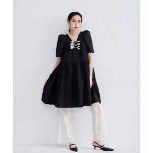 パンツ レースフレアパンツ / lace flare pants レディース