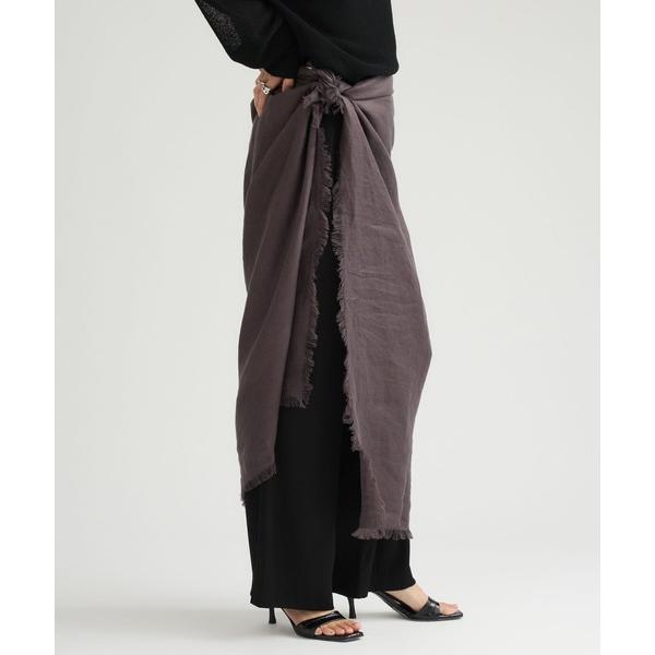 ストール マフラー Chaos(カオス)/ASAUCEM MELER別注リネンスカーフ レディース ...