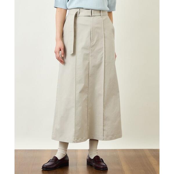 スカート GREY LABEL ベルテッドチノスカート