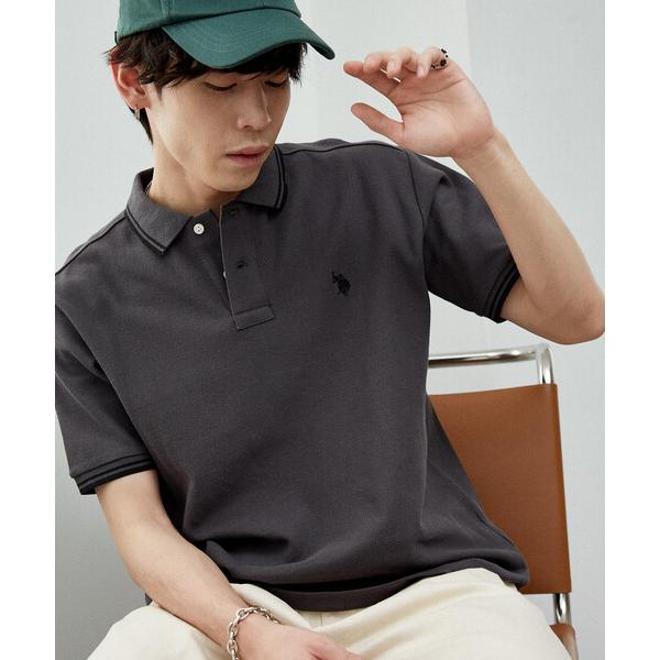 ポロシャツ U.S. POLO ASSN. × PUBLUX/ユーエスポロアッスン 別注 ワンポイン...