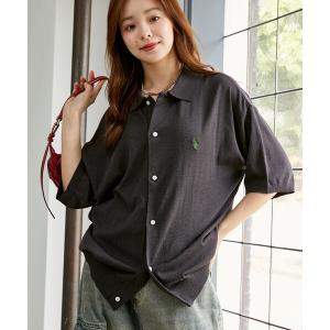 カーディガン U.S. POLO ASSN. × PUBLUX/ユーエスポロアッスン 「接触冷感」別注 ポロ サマーニット カーディガン　限定展開