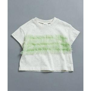 tシャツ 「WEB限定」チューブトップチュールTシャツ キッズ 子供服 女の子