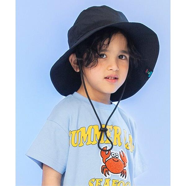 帽子 ハット 「撥水加工/UVカット」アウトドアハット キッズ 子供 男の子 女の子