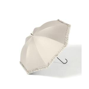 傘 PUヒートカラーフリル晴雨兼用傘/612841 レディース