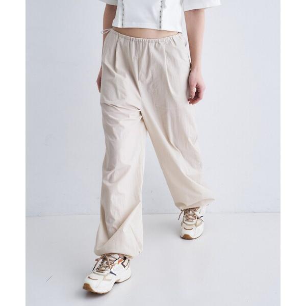 ワイドパンツ パンツ drawcord utility pants レディース