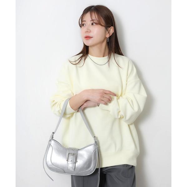 トレーナー スウェット オーバーサイズカラースウェット レディース