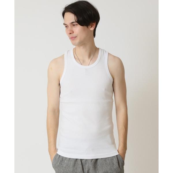 タンクトップ 2×2RIB テレコ グレコタンクトップ LOCK HEAVEN メンズ レディース