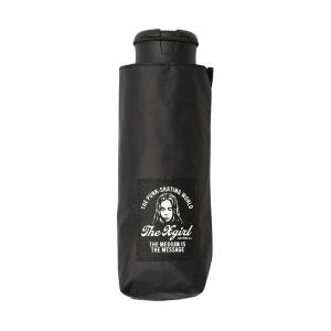 日傘 折りたたみ傘 折り畳み 軽量 晴雨兼用 X-girl × HUS. FACE AND LOGO ALL WEATHER SMART UMBRELLA レディース メンズ
