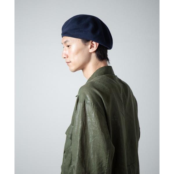 帽子 ベレー帽 Single Cotton Knit Spring Beret / 1枚仕立てコット...