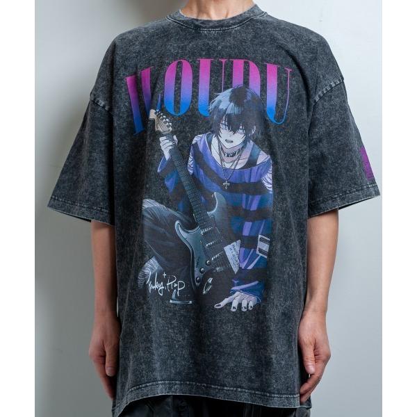 tシャツ 「黒野京×BACKSTAGE PASS コラボ」VANDALISM ピグメント加工 オーバ...