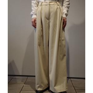 パンツ anuke Doubletuck Wide Pasnts レディース
