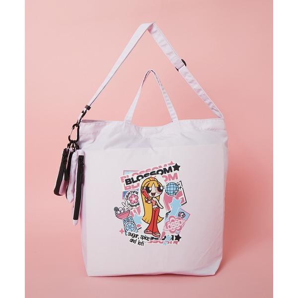 トートバッグ 「The Powerpuff Girls/パワーパフガールズ」 ポーチ3点付きトートバ...