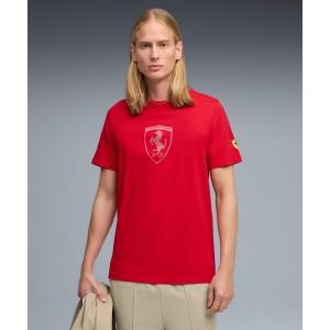 tシャツ PUMA プーマ メンズ フェラーリ トーナル シールド 半袖 Tシャツ Ferrari Tonal S メンズ