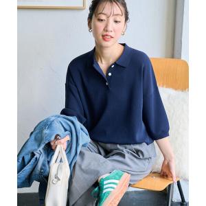 ニット セーター 限定展開　「接触冷感」サマーニット 半袖 ポロシャツ レディース｜ZOZOTOWN Yahoo!店