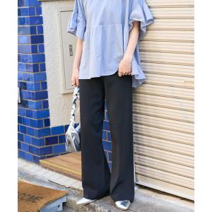 ワイドパンツ パンツ 限定展開　サマーニット イージーパンツ レディース