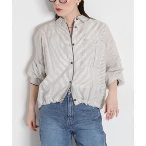 ブラウス シャツ 「ZOZO限定カラー」「袖2way」アソートカラーシアードロストマルチシャツ レディース