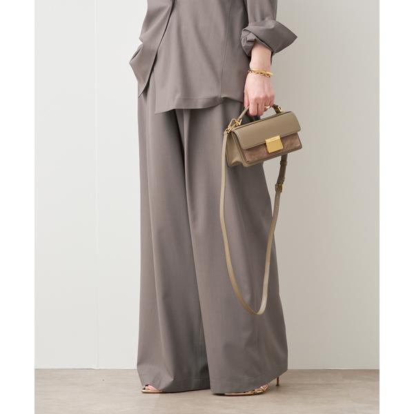 スラックス パンツ SPWOOL パンツ レディース