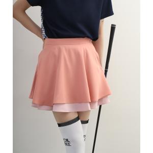 スカート Two-Tier Flare Skirt トゥー-ティア フレアスカート