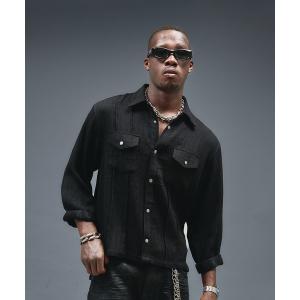 シャツ W-Pocket Metal Button Shirt / Wポケットメタルボタンシャツ メンズ