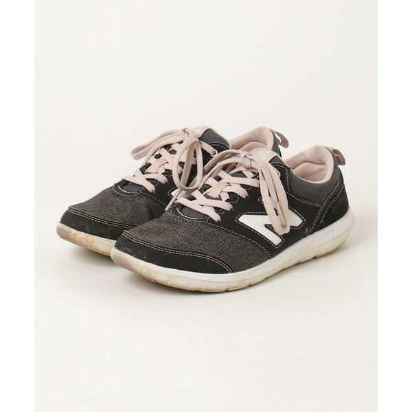 「New Balance」 ローカットスニーカー 22.5cm ブラック レディース