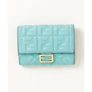 「FENDI」 財布 - ブルー レディース
