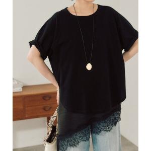tシャツ 「インフルエンサーYossshiiii企画」ヴィンテージ天竺ゴブソデTee レディース