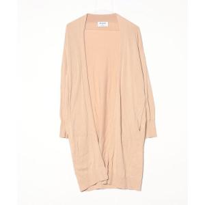 「BLACK BY MOUSSY」 ニットカーディガン FREE ベージュ レディース