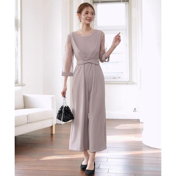 「DRESS PLUS」 オールインワン X-LARGE アッシュ レディース