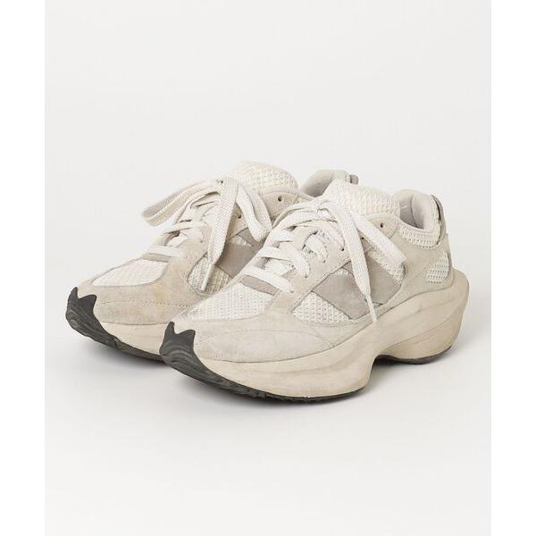 「New Balance」 ローカットスニーカー 23.5cm ベージュ レディース