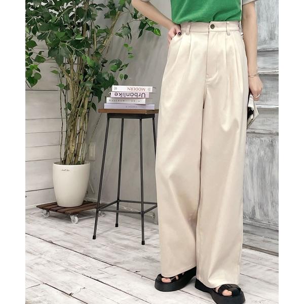 「Java」 スラックス LARGE ナチュラル レディース