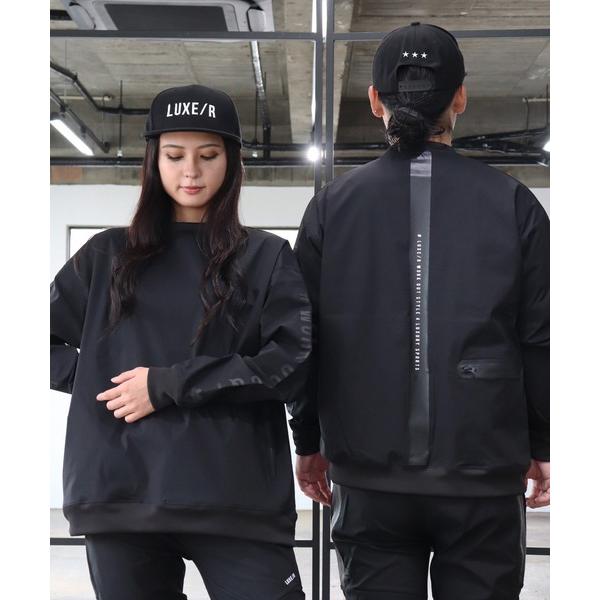 「LUXE/R GOLF」 長袖Tシャツ LARGE ブラック メンズ