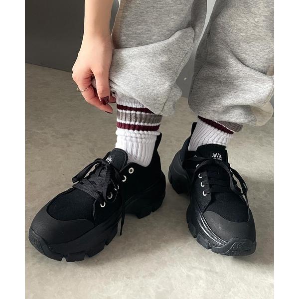 「Java」 ローカットスニーカー X-LARGE ブラック レディース