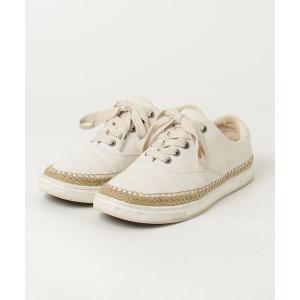 「UGG」 ローカットスニーカー 23cm ホワイト レディース