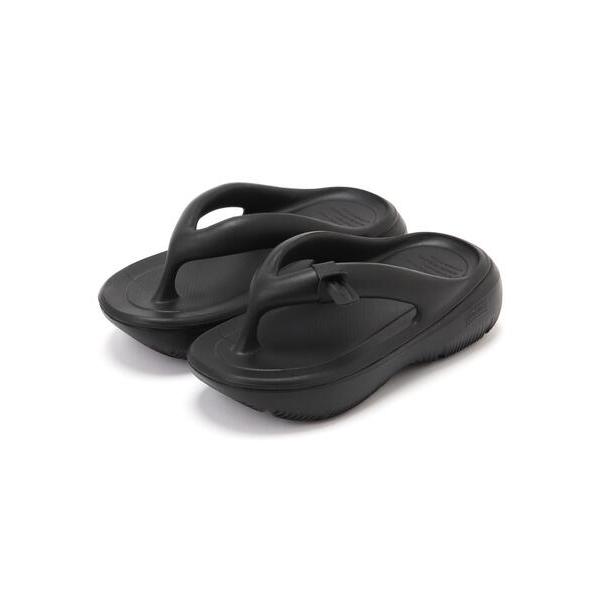 「TAW&amp;TOE」 フラットサンダル M ブラック レディース