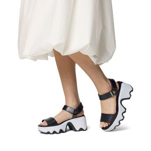 サンダル 厚底 軽量 サンダル SOREL／キネティック オーラ ワイストラップ／ソレル レディース
