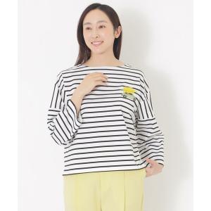 tシャツ 「AIKO FUKUDAコラボ」ボーダーTシャツ レディース