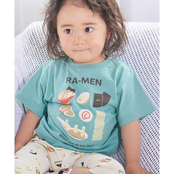 tシャツ 「スララク/防汚加工/オーガニックコットン」わくわく男の子半袖Tシャツ(80~130cm)...