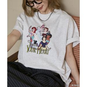 Disney（ディズニー） tシャツ 半袖 「Disney」レトロ「グーフィー