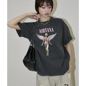 tシャツ PUBLUX/パブリュクス NIRVANA IN UTERO バンドTシャツ　限定展開 メンズ レディース