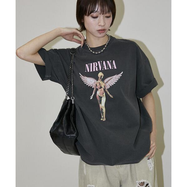 tシャツ PUBLUX/パブリュクス NIRVANA IN UTERO バンドTシャツ　限定展開 メ...
