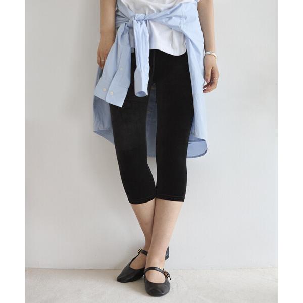 レギンス スパッツ SIMONE WILD/シモーネワイルド VELVET LONG SHORTS ...