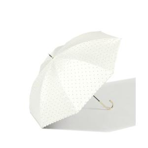 折りたたみ傘 遮光ドットフラワーパイピンク/658852 レディース
