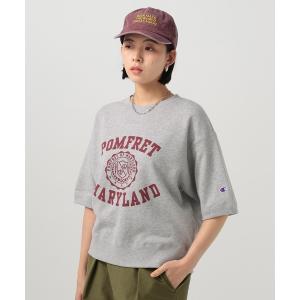 チャンピオン tシャツ 半袖 「Champion(チャンピオン)」別注スウェット半袖Tシャツ レディース