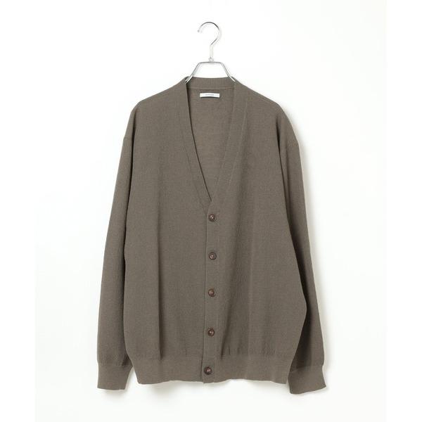 カーディガン リネンニットカーディガン メンズ