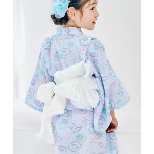 チュール・オーロラ飾り帯 キッズ 子供 女の子