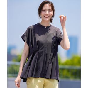 tシャツ 半袖 カナパウエストタック プルオーバー レディース