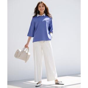 uvカット ワイドパンツ パンツ エアリーストレッチ ワイドパンツ レディース