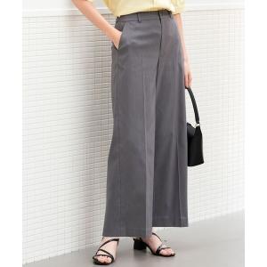 ワイドパンツ パンツ エアリーストレッチ ワイドパンツ レディース
