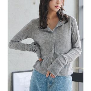 CITY（シティ） ニット 「CITY」ベビーアルパカブークレニット